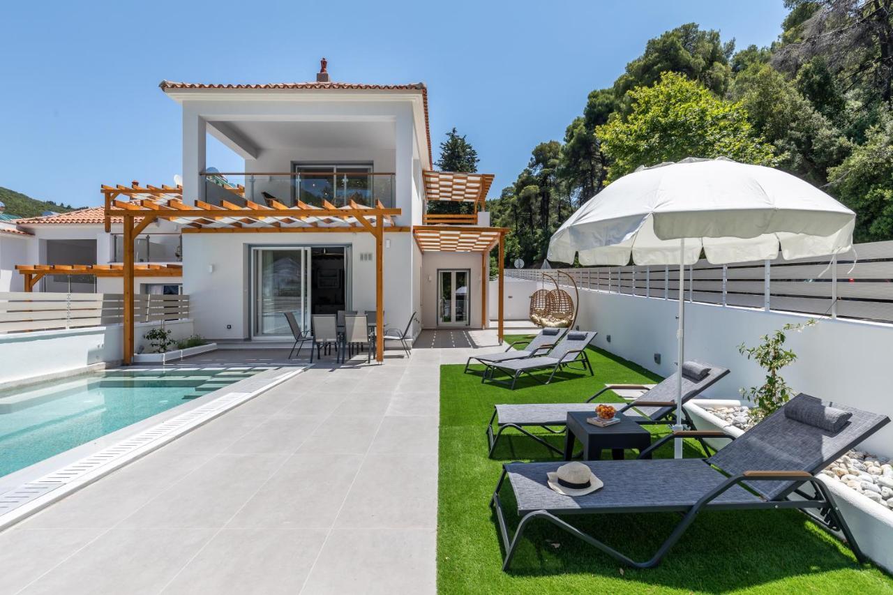 Agnontas Luxury Villas Exteriör bild