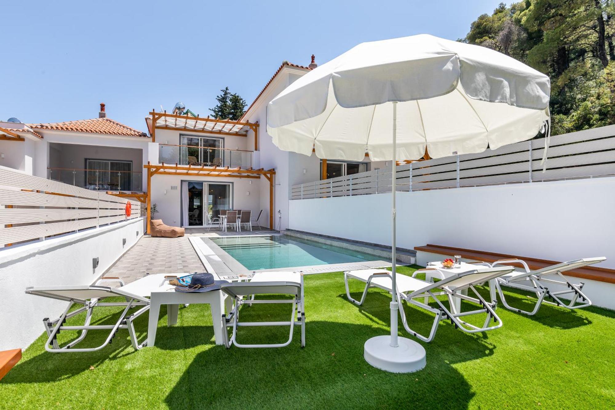 Agnontas Luxury Villas Exteriör bild