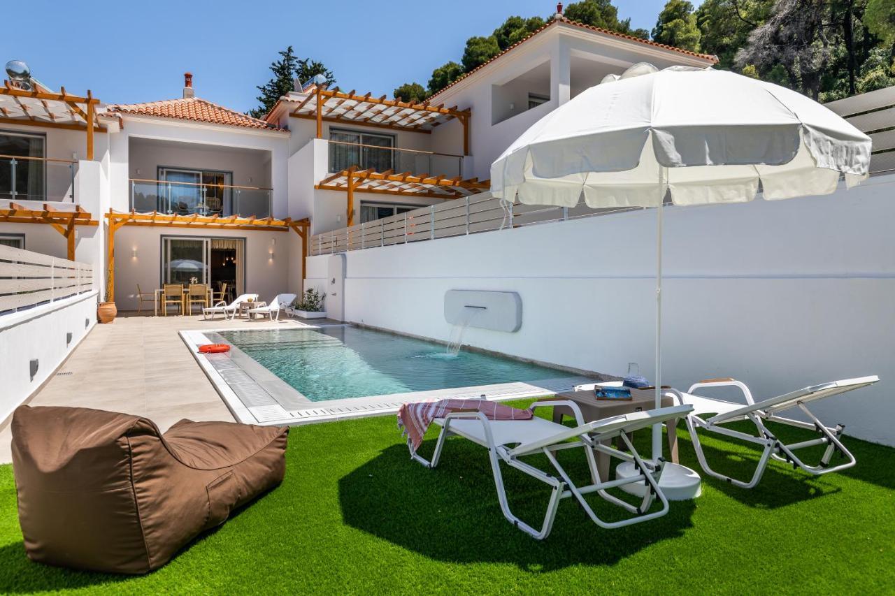 Agnontas Luxury Villas Exteriör bild