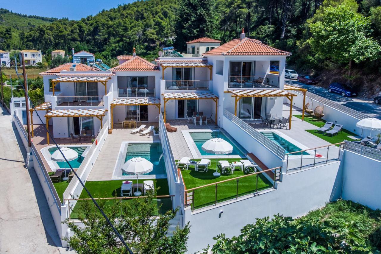 Agnontas Luxury Villas Exteriör bild